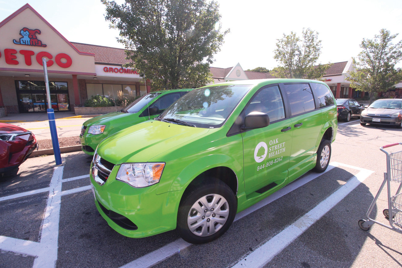 TO GET YOU THERE AND BACK: Oak Street Health provides pickup service for patients with their “green limousines.”